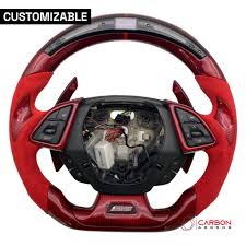 F1 Aircraft style carbon Fiber Steering wheels